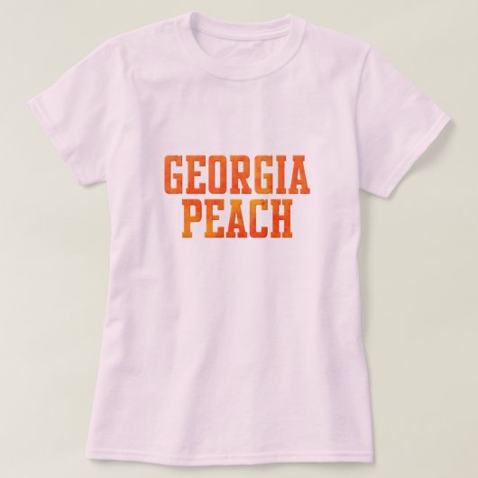 ジョージアのモモのTシャツ Tシャツ (デザイン正面)