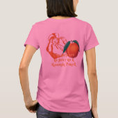 ジョージアのモモ Tシャツ (裏面)