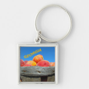 ジョージアのモモKeychain キーホルダー