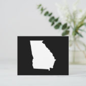 ジョージアの動く告知を作成 ポストカード (スタンド正面)