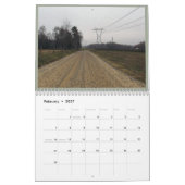 ジョージアの北の背部道 カレンダー (2月 2027)