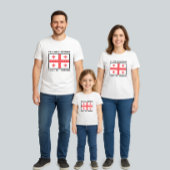 ジョージアの国旗 ベビーTシャツ