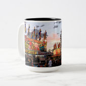 ジョージアの国民市、ペリーGA ツートーンマグカップ (正面左)