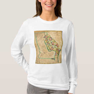 ジョージアの地図 Tシャツ