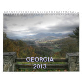 ジョージアの場面 カレンダー (カバー)