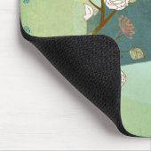 ジョージアの州の地図-緑 マウスパッド (コーナー)