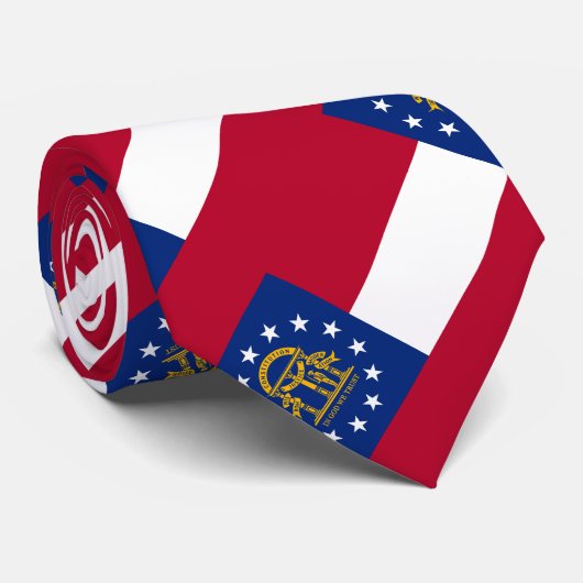 ジョージアの州の旗 ネクタイ (ロール)