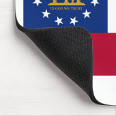 ジョージアの州の旗 マウスパッド (コーナー)