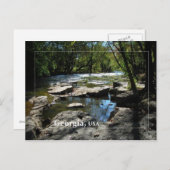 ジョージアの州の郵便はがき ポストカード (正面/裏面)