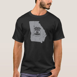 ジョージアの州警察官のワイシャツのジョージアのハイウェー Tシャツ