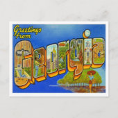 ジョージアの挨拶 ポストカード (正面)