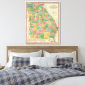 ジョージアの新しい地図2 キャンバスプリント (インサイチュ (寝室))