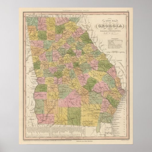 ジョージアの新しい地図 ポスター (正面)