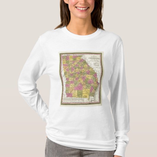 ジョージアの新しい地図 Tシャツ (正面)