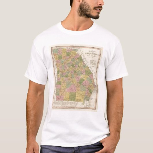 ジョージアの新しい地図 Tシャツ (正面)