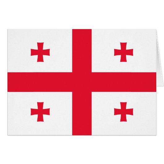 ジョージアの旗 (正面横)