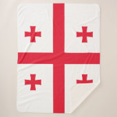 ジョージアの旗 シェルパブランケット (正面)