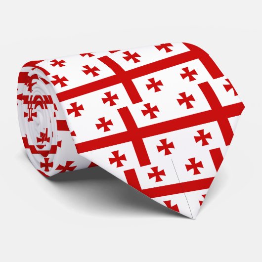 ジョージアの旗 ネクタイ (ロール)