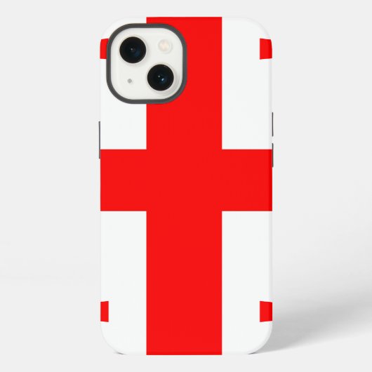 ジョージアの旗 iPhoneケース (裏面)