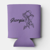 ジョージアの桃 缶クーラー (裏面)