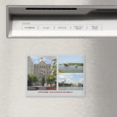 ジョージアの歴史的なサバンナ マグネット (インサイチュ (食洗機))