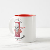 ジョージアの法律のマグ ツートーンマグカップ (正面左)