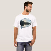 ジョージアの湖の日の出 Tシャツ (正面フル)