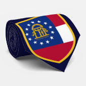 ジョージアの美しい旗 ネクタイ (ロール)
