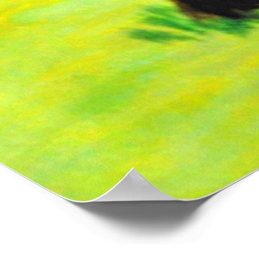 ジョージアの越冬ペカンの木 ポスター (角)