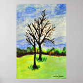 ジョージアの越冬ペカンの木 ポスター (正面)