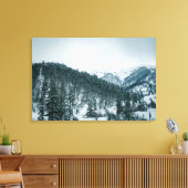 ジョージアの雪山 キャンバスプリント (インサイチュ (リビング))