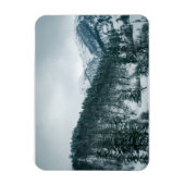 ジョージアの雪山 マグネット (縦)