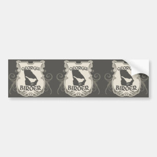 ジョージアの鳥類捕獲人 バンパーステッカー