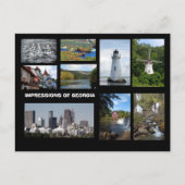 ジョージアはがきの印象 ポストカード (正面)