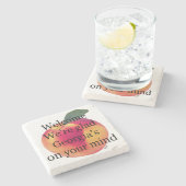 ジョージアは心の中で ストーンコースター (横)