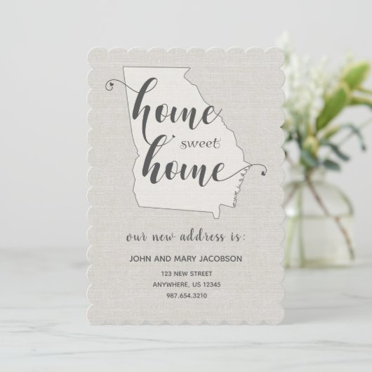 ジョージアへの引越ニューアドレスホームスイートホーム 招待状 (スタンド正面)