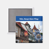 ジョージアアルパインビレッジヘレン マグネット (正面/裏面)