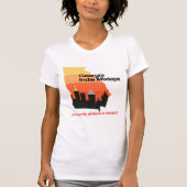 ジョージアインディミクテープリンガーTシャツ Tシャツ (正面)