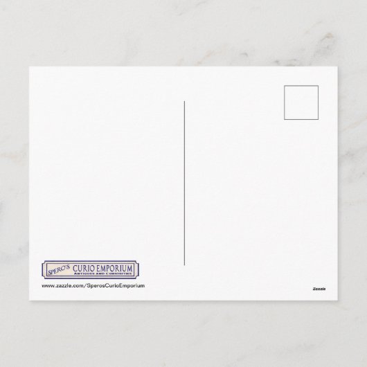 ジョージアウサウルスブロンド恐竜 シーズンポストカード (裏面)