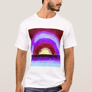 ジョージアオキーフサンライズ Tシャツ