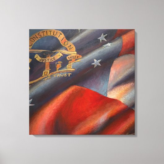 ジョージアオンマイマインド – キャンバスアートプリント キャンバスプリント (正面)