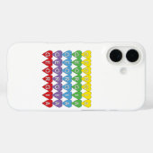 ジョージアカラフルハート Case-Mate iPhoneケース (裏面 (横))