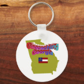 ジョージアキーチェーンの痛み キーホルダー (正面)