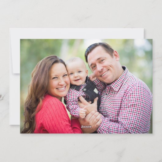 ジョージアクリスマス引っ越しアナウンスホリデーカード シーズンカード (裏面)