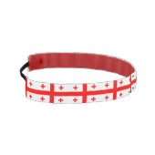 ジョージアスリップまたは滑ること州旗付きノンヘッドバンド アスレチックヘッドバンド (左)