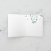 ジョージアナ(クリーム)ウェディング サンクス サンキューカード (内部)