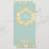 ジョージアナ(マリー・アントワネットブルー)メニュー メニュー (正面/裏面)