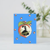 ジョージアピーチポストカード ポストカード (スタンド正面)