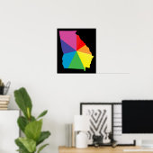 ジョージアプライド。 ポスター (ホームオフィス)