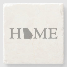 ジョージアホーム州マップ型文字ワードアートグレー